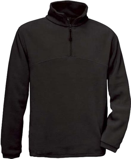 1/4 rits fleece B&C Highlander