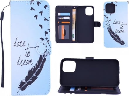 Bookcase Geschikt voor: iPhone 12 Pro hoesje met print - Love To Dream