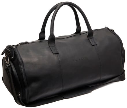 Chesterfield Finlay Waxed Pull Up Reistas met Kledinghoes - Zwart
