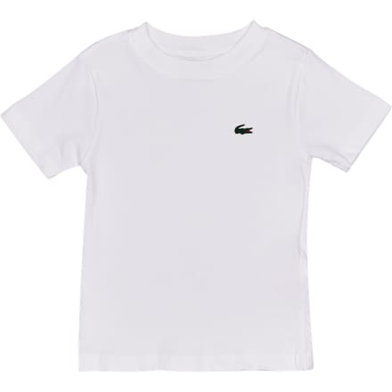 Lacoste Classic T-shirts Peuter - Wit - Maat 80 - 96 CM - Katoen Jersey