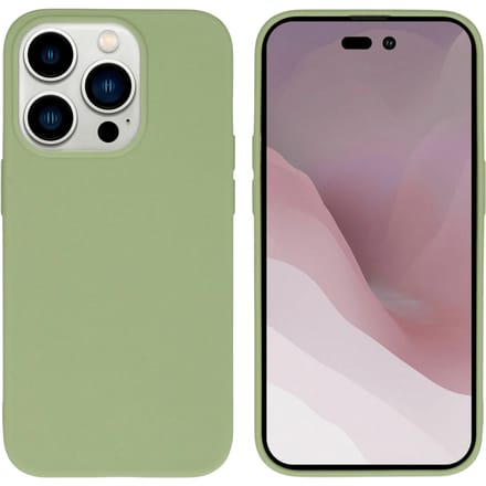 Kees iPhone 14 Pro Telefoonhoesje Olijfgroen