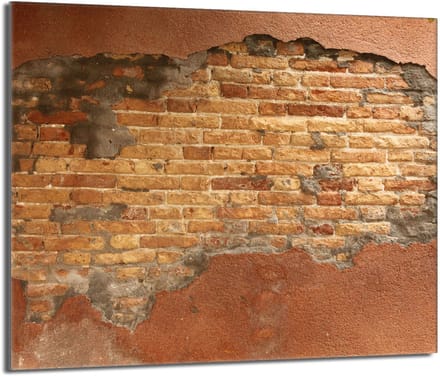 TMK ArtDeko - Snijplank - 60x52 cm - Cegła - Szkło