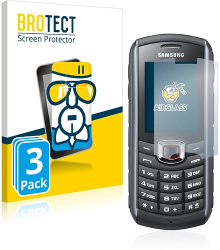Screenprotector 3 Stuks voor Samsung GT-B2710 Beschermglas transparant