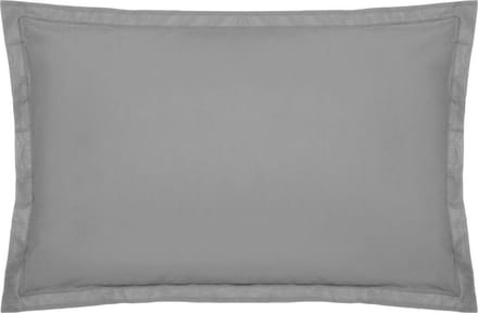 Atmosphera Katoen kussensloop - Set van 2 stuks - 50x70cm - Grijs