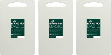 Inno Cuisinno BIO Snijplankenset 25x15cm, naturel, 3-delig