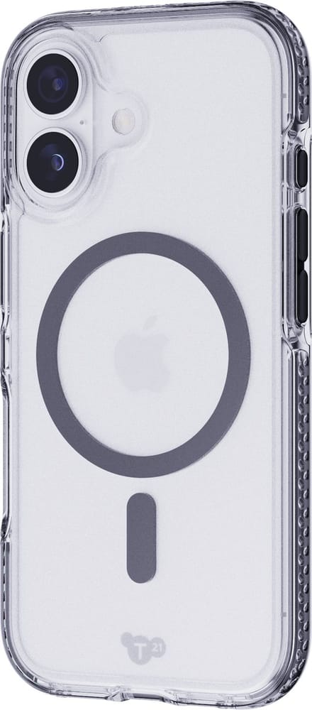Tech21 Evo Crystal - Telefoonhoesje iPhone 17 - Schokbestendig - MagSafe - 4,9 meter valbestendig