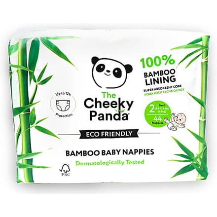 Cheeky Panda Bamboe Baby Luiers Maat 2 3-8 kg