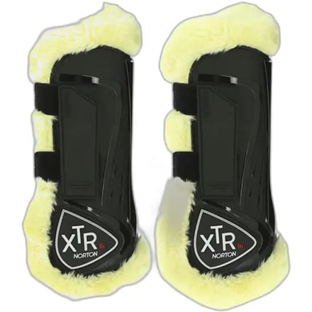 Synthetische schapenvacht beenkappen xtr Norton