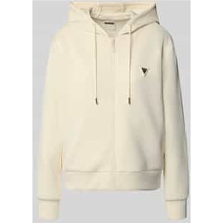 Sweatjack met labelapplicatie model 'OLYMPE'