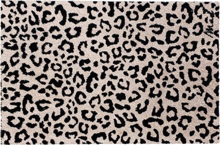 Mad About Mats - OLIVER - deurmat/badmat - wasbaar - luipaardprint - droogloop/touch - 50x75cm