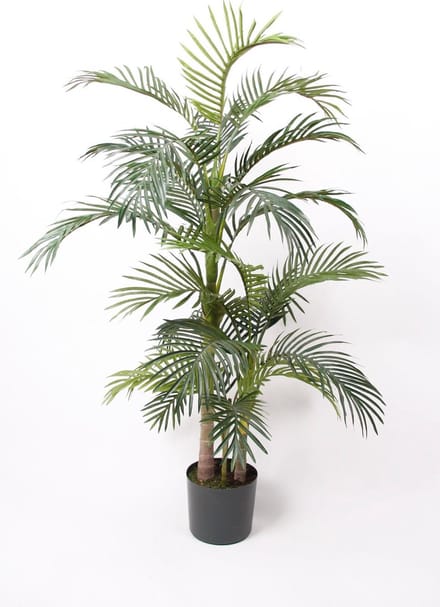 Emerald vidaXL Kunstboom in pot goudpalm 130 cm