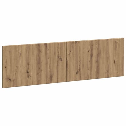vidaXL - Wandgemonteerd - Hoofdbord - BREDA - Artisanaal - eiken - Bewerkt - hout