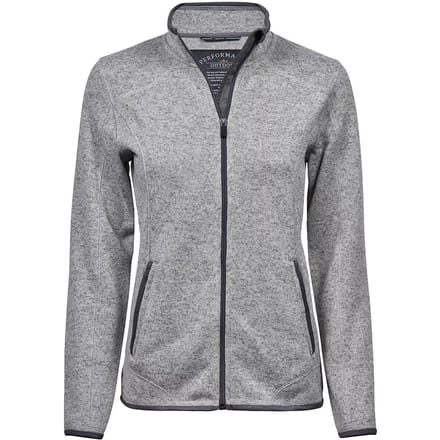 Tee Jays - Women´s Outdoor Fleece Jacket - Grey Melange - S