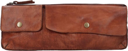 HAROLD'S Leren gordeltas schoudertas Submarine Beltbag Cognac bruine