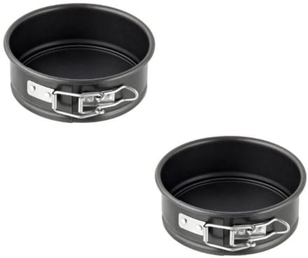 Set van 2 kleine springvormpjes 12 cm Zenker Special Mini