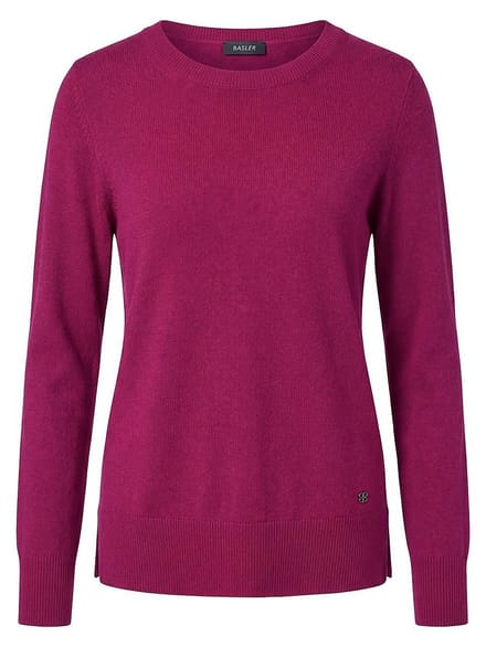 trui ronde hals Van BASLER pink