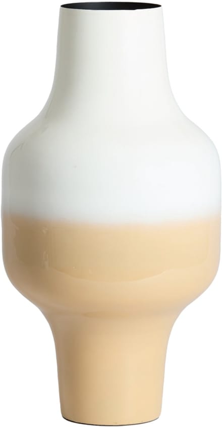 Light&living Vaas deco Ø27,5x50 cm SINDO crème+beige