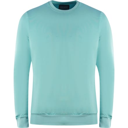 Lyle & Scott Golf Tech bleke marine trui met ronde hals