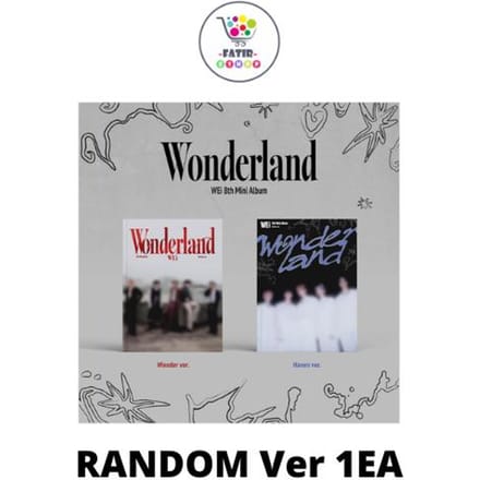 WEi 8e Mini Album Wonderland No POB Random gray