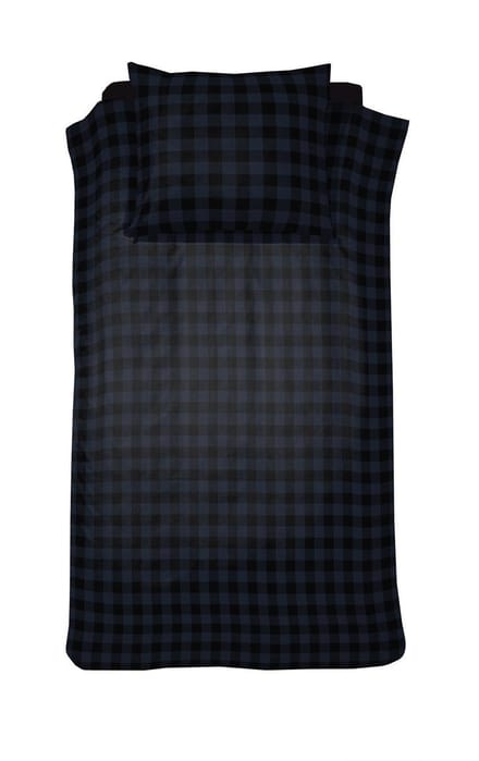 Damai Timber - Dekbedovertrek - Flanel - 140x200/220 cm - Blue
