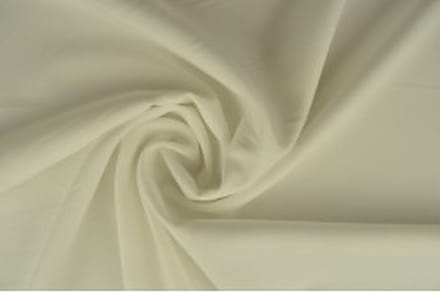 15 meter texture stof - Gebroken wit - 100% polyester