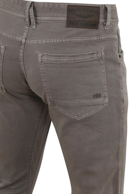 PME Legend - Tailwheel Jeans Bruin Grijs - Heren - Maat W 29 - L 30 - Slim-fit