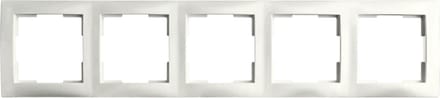 ION industries E1 afdekraam 5-voudig alpin wit glanzend (80.302.514)