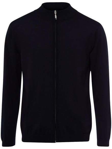 Vest opstaande kraag Van Louis Sayn blauw