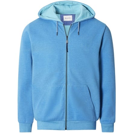 Babista herren Sweatvest - 60/62 - blauw - Plus Size