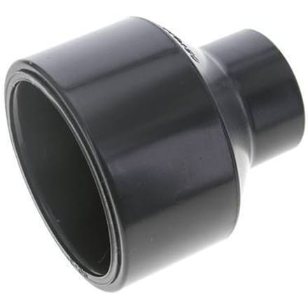 PVC verloopstuk 90 naar 50mm
