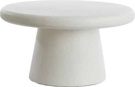 Light & Living - Salontafel KULONA - Ø70x38cm - Wit