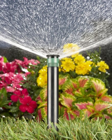 Sproeikop - Gras sproeier - Gazon bewatering - Compact ontwerp - 10 cm opstijger