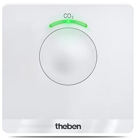Mobiele CO2 Monitor - Luchtkwaliteitsensor met USB-kabel en LED Waarschuwingssysteem