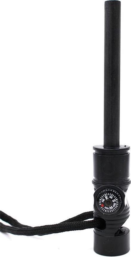 Finnacle - Magnesium Stick - Vuurstarter Staaf - Vonken Maker Survival - 3 in 1 - Strijker - Magnesiumstaaf - met kompas - Padvinders Scouting