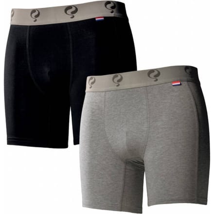 Q1905 Boxer 2-pack black / grey