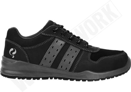 Quick Sport Zwart Laag QS0921 S3 - Zwart - 42