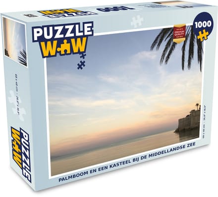 Puzzel Planten - Zee - Zon - Legpuzzel - Puzzel 1000 stukjes volwassenen