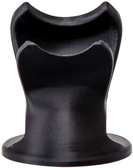 ARAMO® Essentials - Zwarte Kunststofstandaard voor Scheermes en Scheerkwast (62 x 52 mm)