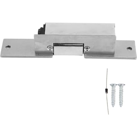 DC 12V Elektrisch Kathodeslot Roestvrij Staal Elektromagnetisch Slot voor Toegangsdeur white