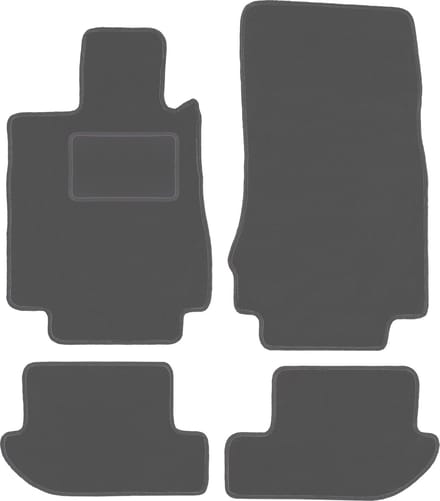 Grafiet automatten voor: Mercedes CL W215 coupé (1999-1006)