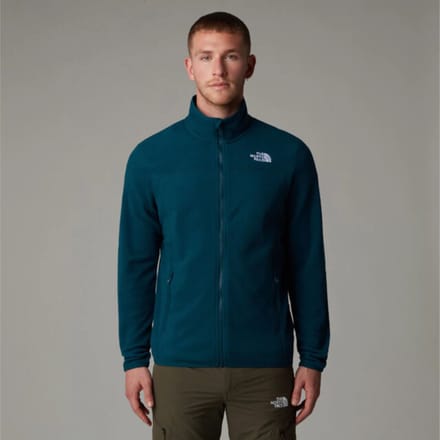 The North Face 100 Glacier Full-Zip Fleecevest heren Petrol XS