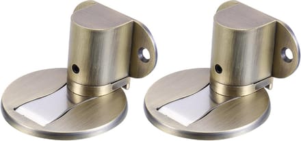 Magneet deurstop - Deurhouder - Deur open houden - Zonder boren montage - 2 stuks - Brons