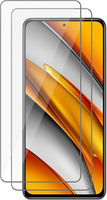 2x Screenprotector Glas geschikt voor Xiaomi Poco F3 / Mi 11i - Beschermglas Screen Protector Glas