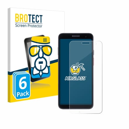 Screenprotector 6 Stuks voor Honeywell CT37 Beschermglas transparant
