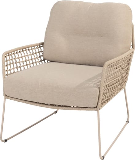 Taste by 4 Seasons Albano loungestoel - latte