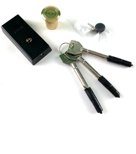 Vloer slot met pin sleutel