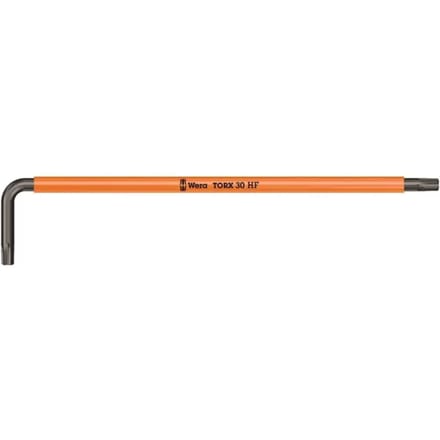 Inbussleutel, haaks, ret. functie, lang Wera 967 SXL HF TORX 30