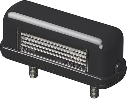 ProPlus Compacte kentekenverlichting - 85 x 35 mm - E9-gekeurd - Zwart ontwerp
