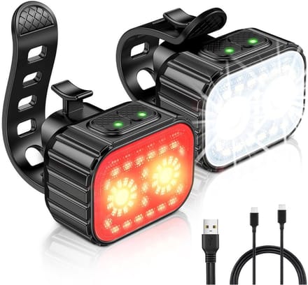 CLVP® Fietsverlichting Voor en Achter - Fietslicht - Fietslampjes