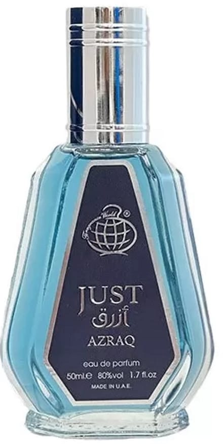 Fragrance World Just Azraq - Heren eau de parfum met ananas en vanille - 50 ml